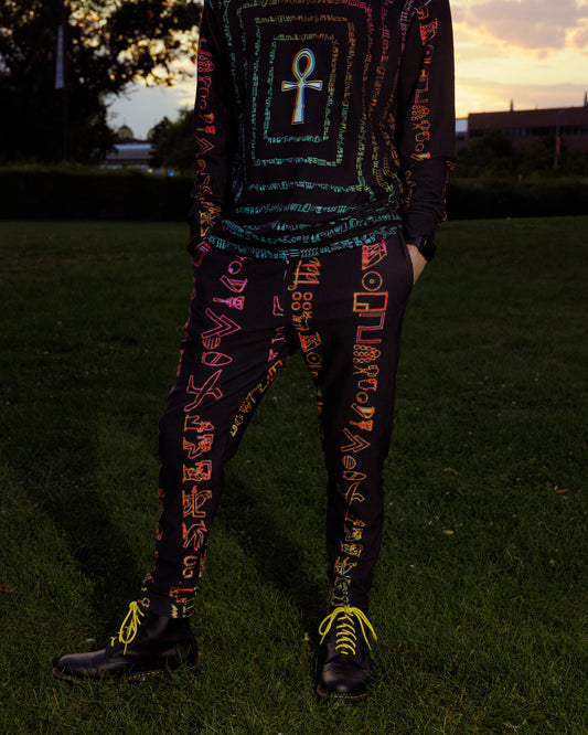 Ancient Hieroglyph Joggers