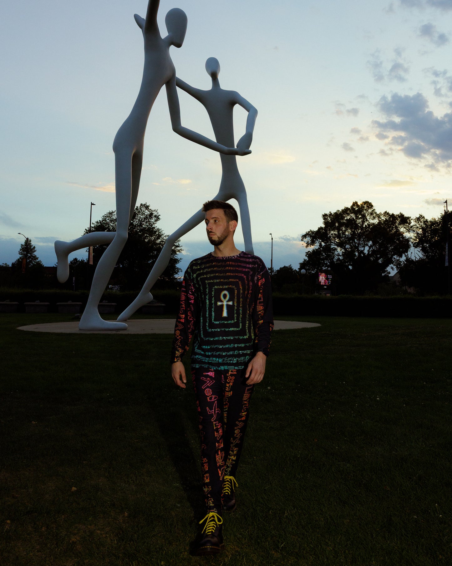 Ancient Hieroglyph Joggers