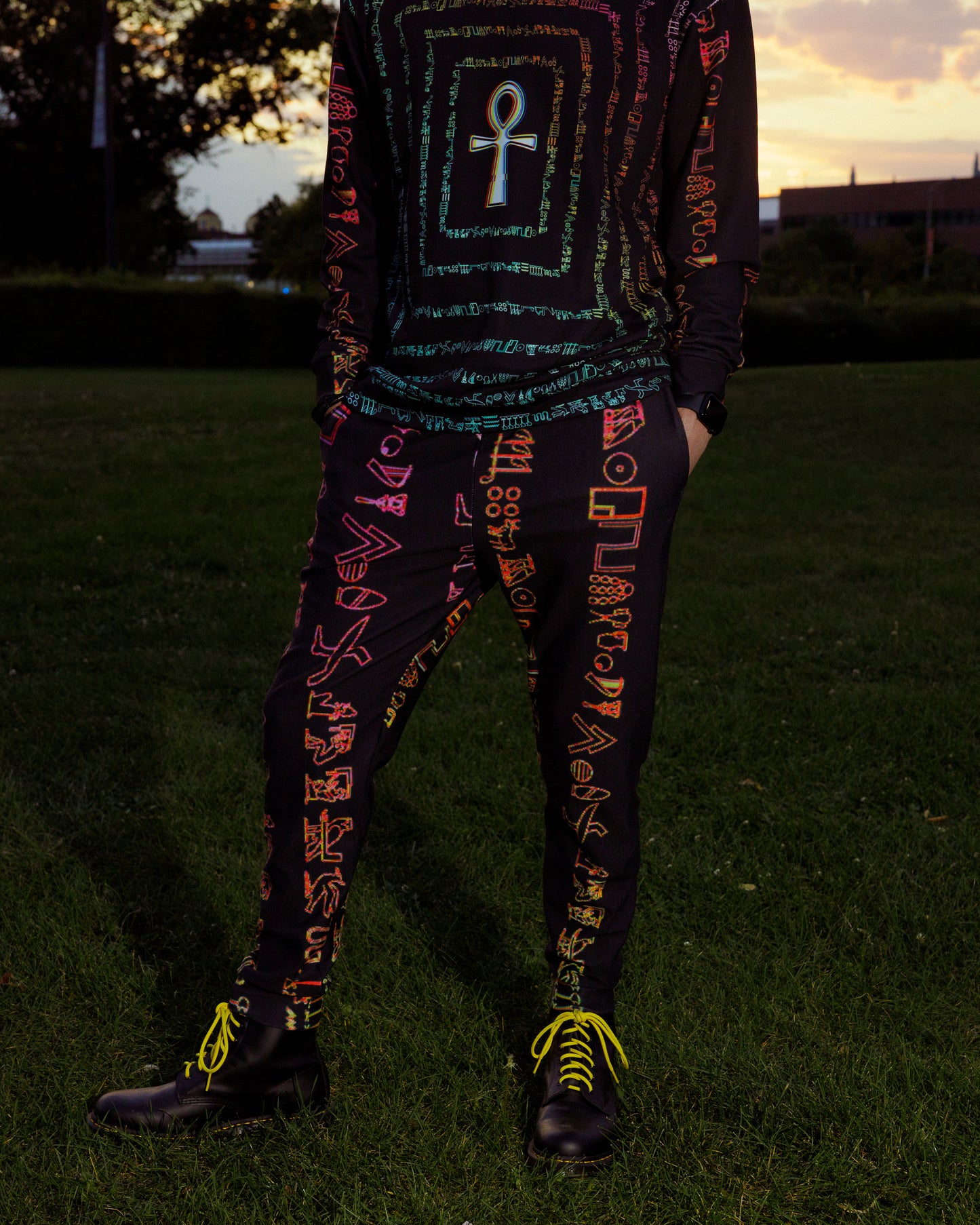 Ancient Hieroglyph Joggers