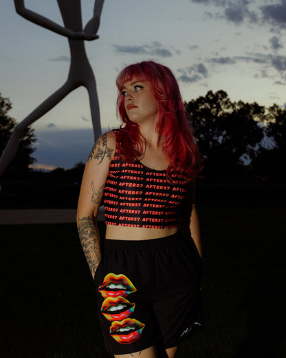 Afters Repeat Crop Top