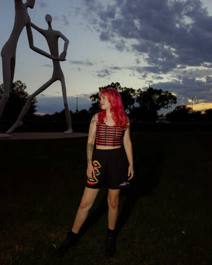 Afters Repeat Crop Top